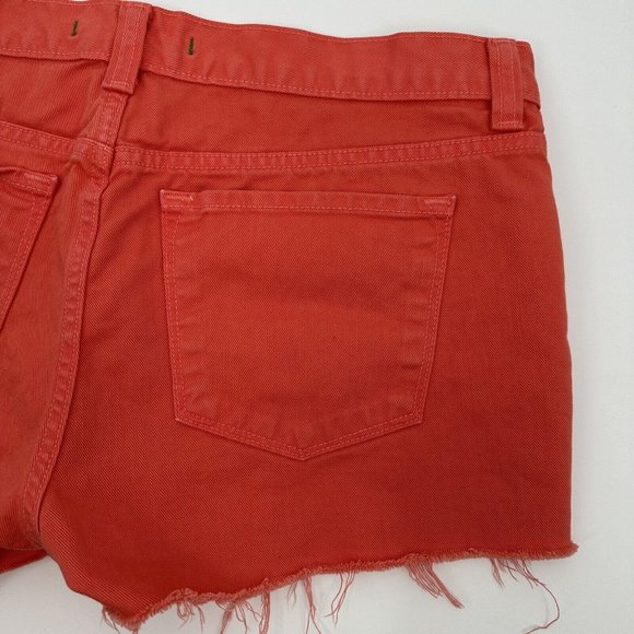 J Brand Tangerine Cut Off Raw Hem Shorts Size 28‎ - Picture 8 of 8